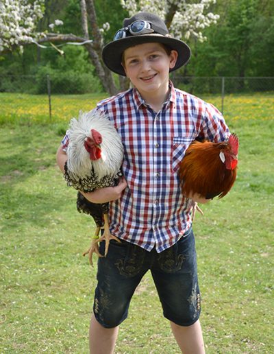 Lukas Pichler Chicken Yard Junior Chef